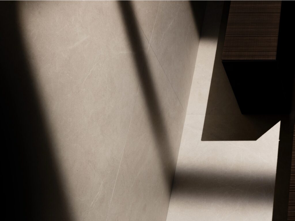 Ceramic tiles conceptual installation