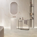 DAHLIA WHITE DECOR SP 33X100 R DAHLIA WHITE SP 100X275 R LINEN DESERT AS 75X151 C R AMB