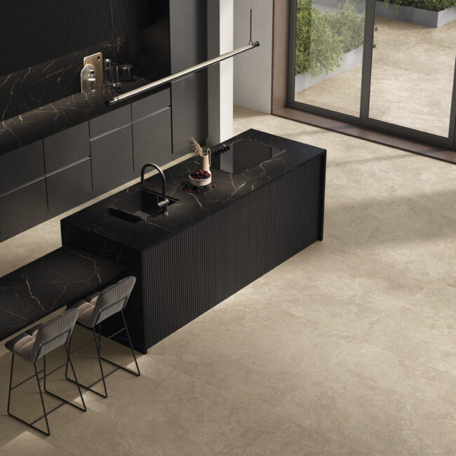 ECLIPSE BLACK NT 150X320 LINEN DESERT SP 120X120 R LINEN DESERT 120X120 A R AMB