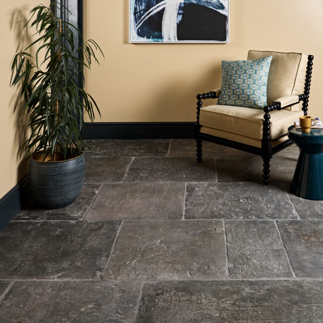 Highclere Limestone with Camilla's Cream Paint