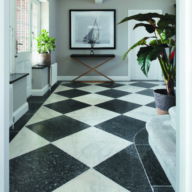 Long Island Marble Tumbled Finish