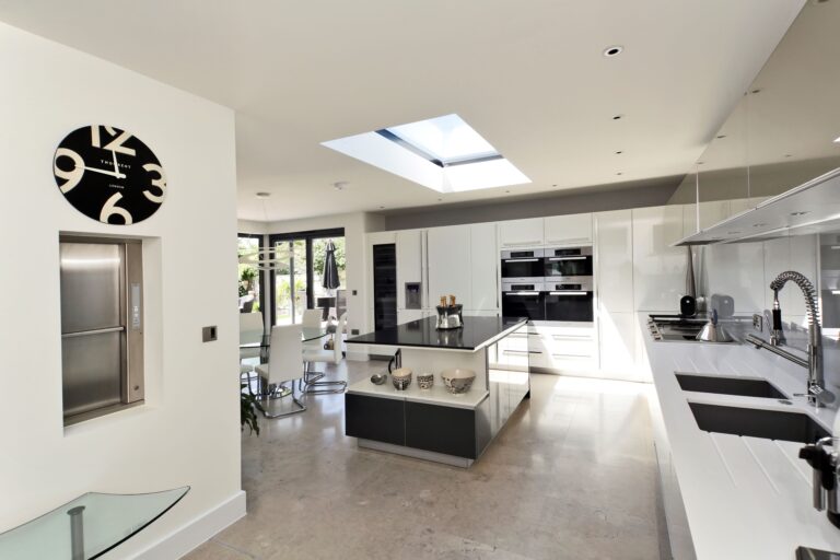 Exeter Townhouse - Kitchen Interior with Devon Stone